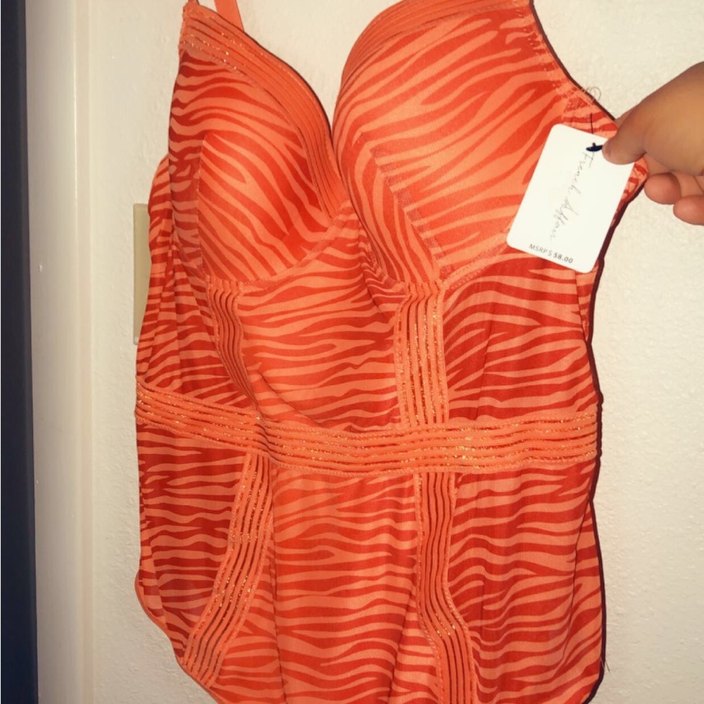 French Affair Orange Bodysuit or Lingerie🧡